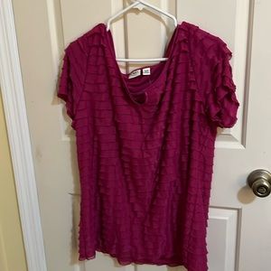 Pink blouse